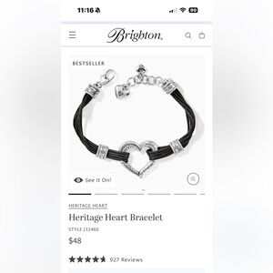Brighton Heart Bracelet
